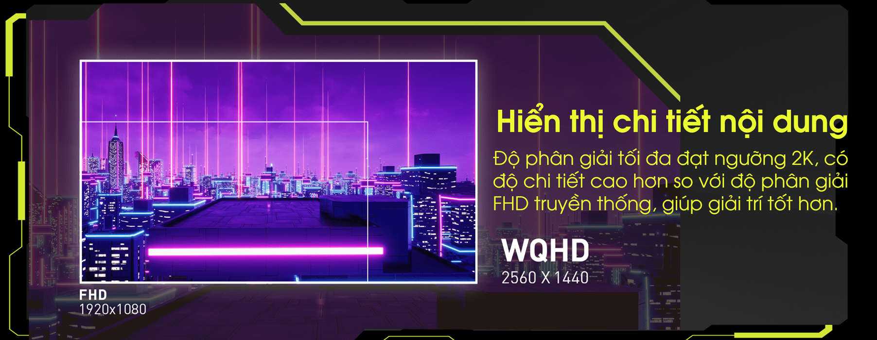 Độ phân giải QHD MSI MAG 275QF