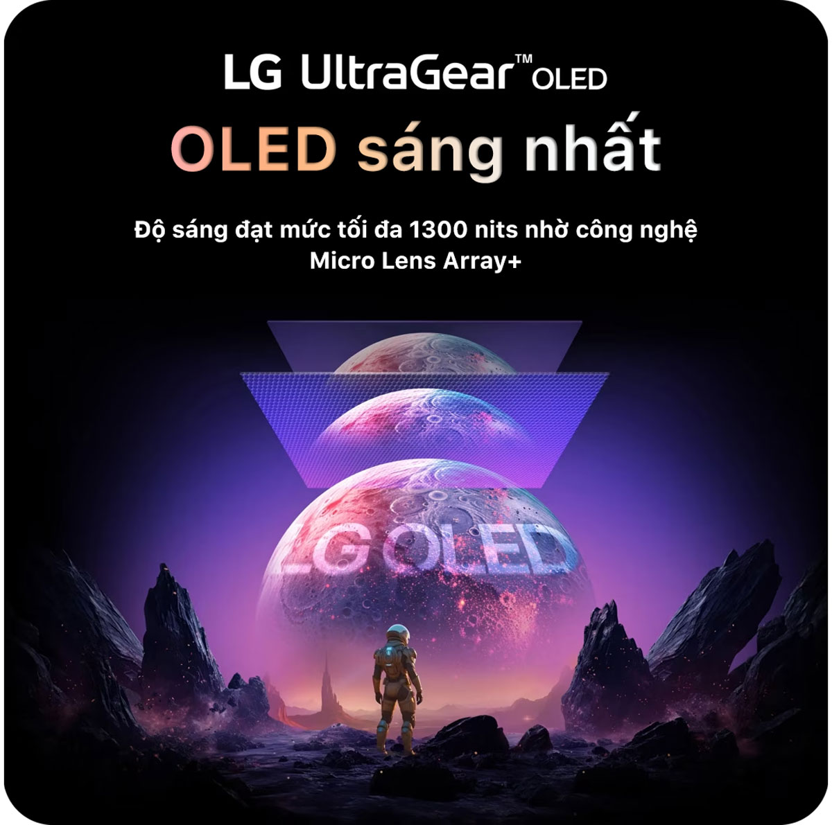 Hình ảnh sống động, sắc nét từng chi tiết trên 27GX790A nhờ công nghệ MLA+