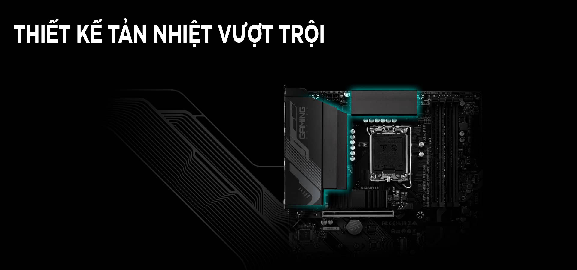 Mainboard Gigabyte B760M GAMING X DDR4 - hacom 2