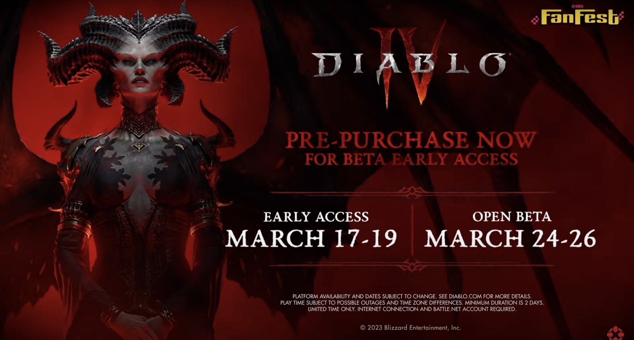 Phiên bản Beta của Diablo 4