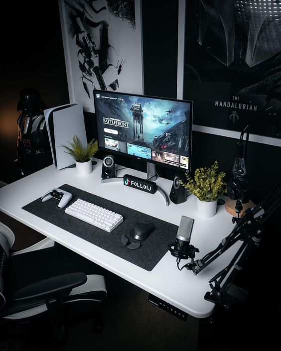 dàn pc gaming đẹp hiện đại