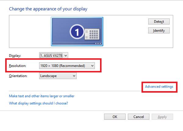 Sửa lỗi màn hình laptop chớp tắt liên tục do sai tần số