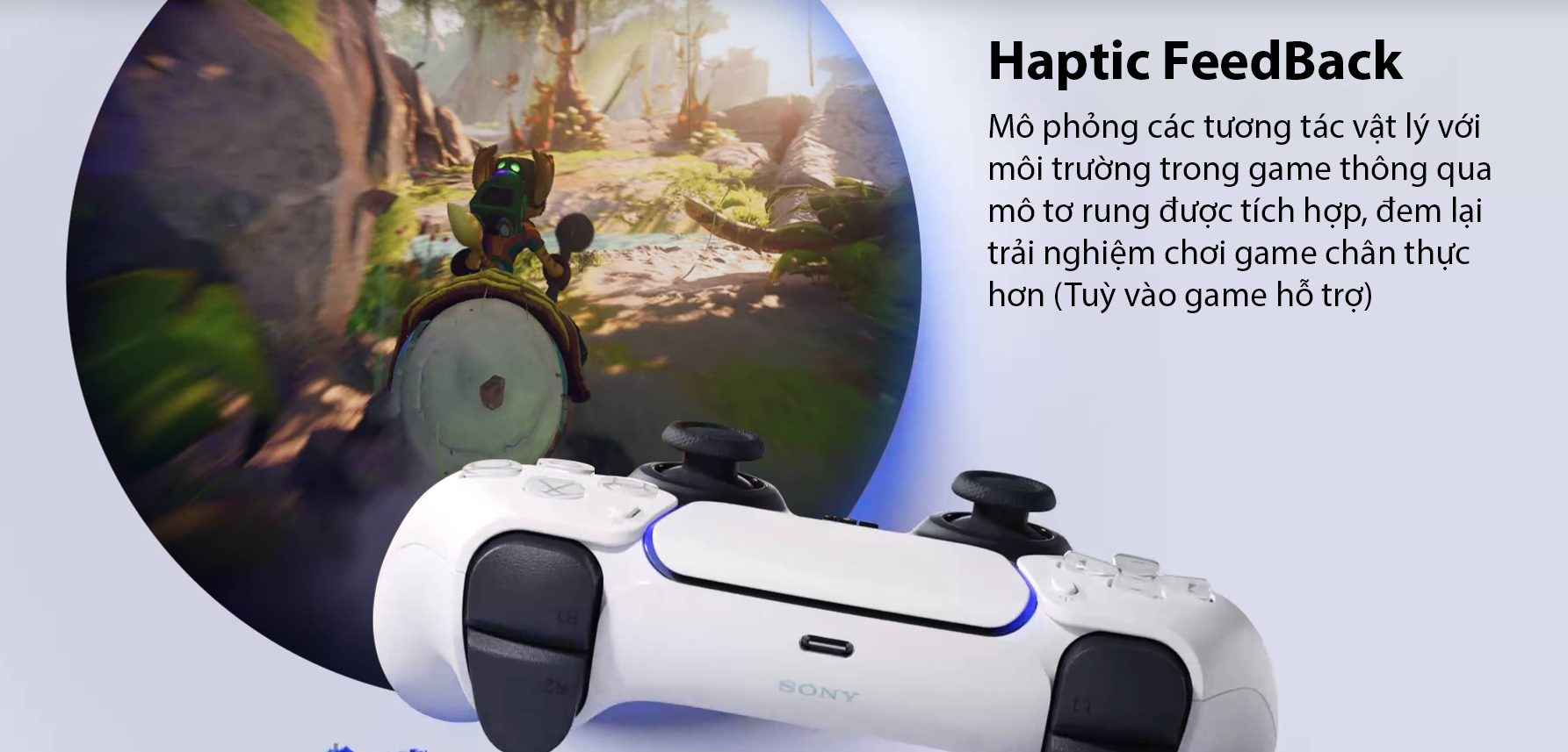 Tay cầm chơi Game Sony PS5 DualSense Chroma Teal 3