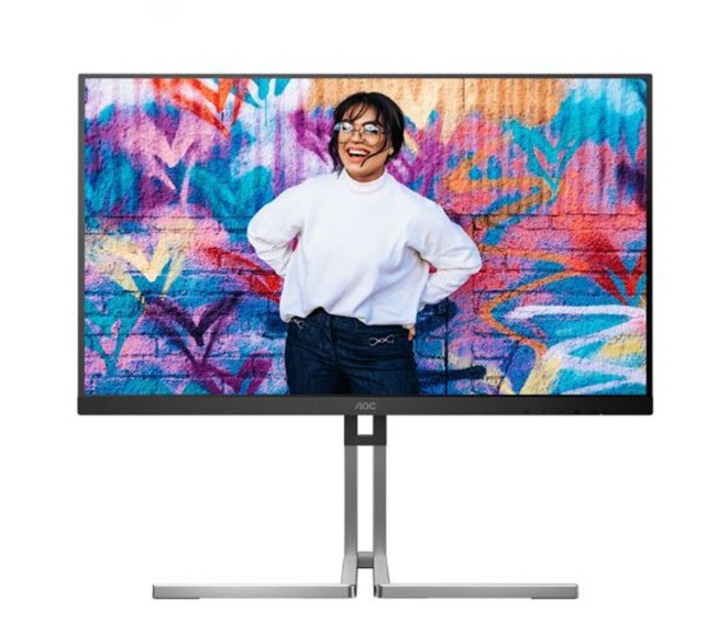 Màn hình AOC Q27U3CV/74 (27 Inch/QHD/NANO IPS/75Hz/4ms/Loa/USB-C)