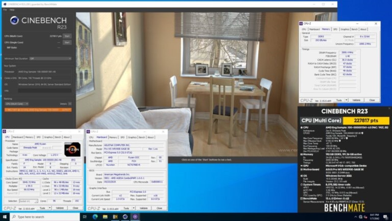 ADM Threadripper PRO 9995WX