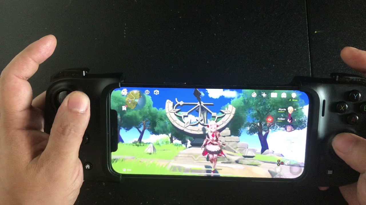 tay cầm Kishi Razer chơi game Genshin Impact phù hợp nhất