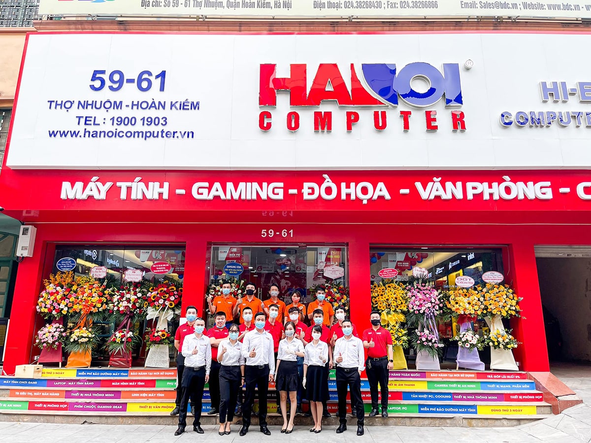 Con người HACOM tại lễ khai trương chi nhánh HACOM Hoàn Kiếm