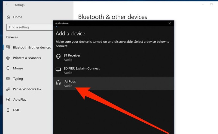 cach ket noi airpod voi laptop windows hacom 3