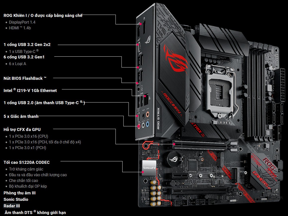 ROG STRIX B460-G GAMING