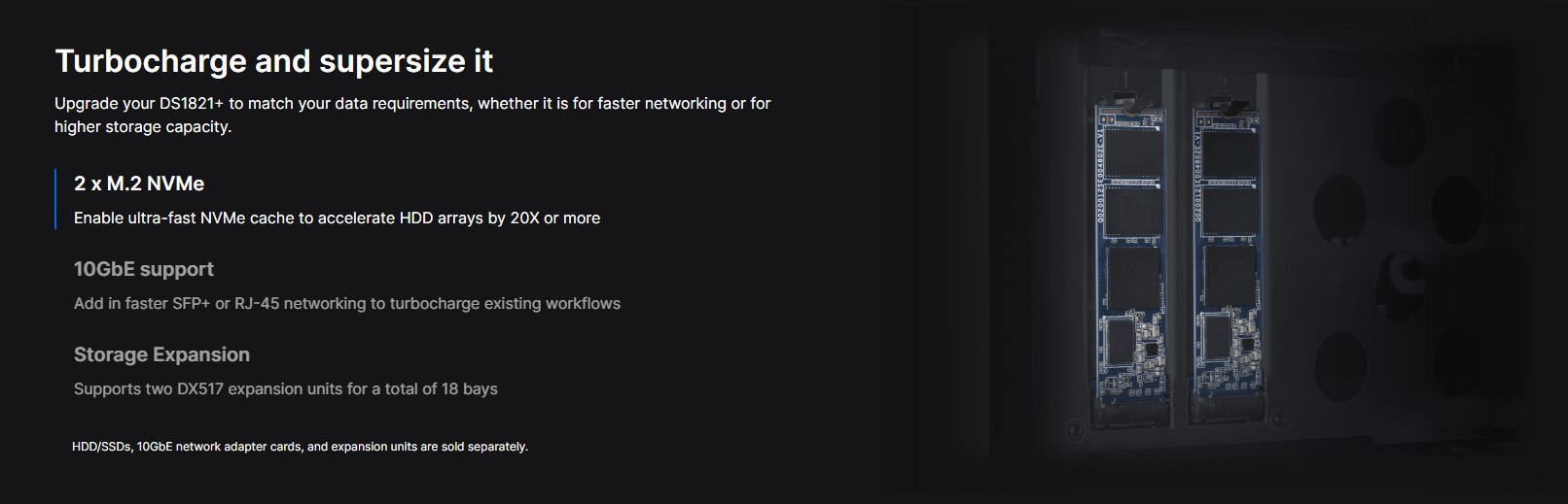 Thiết bị lưu trữ mạng Synology DS1821+