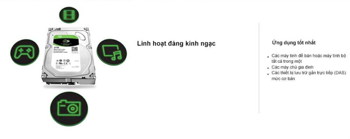 Ổ cứng HDD Seagate Barracuda