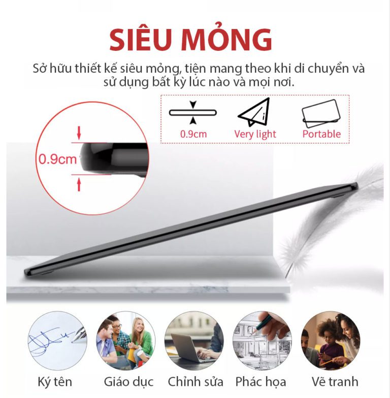 VEIKK A15 mỏng chỉ 9mm và vẻ ngoài bóng bẩy