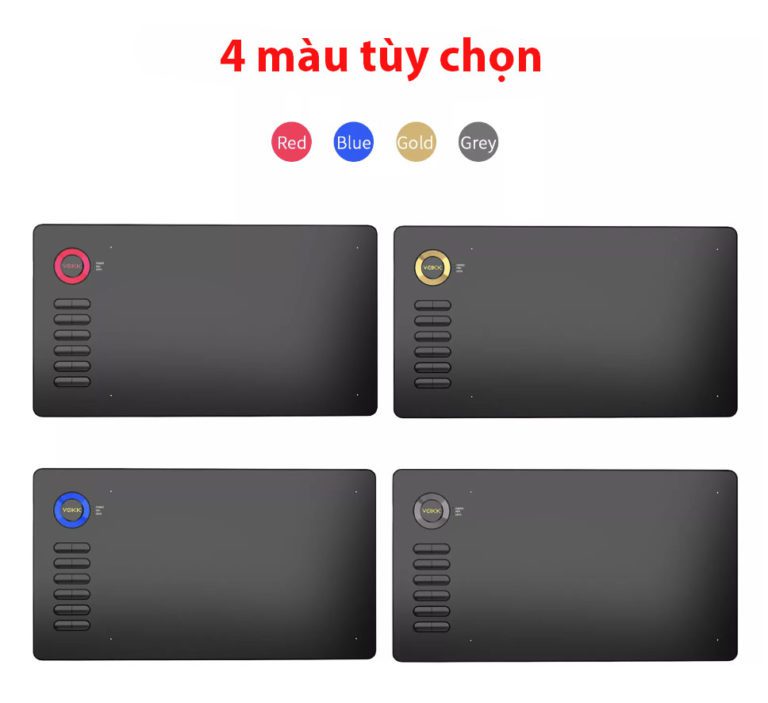 4 màu tùy chọn
