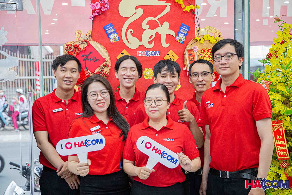 Nhân viên HACOM mừng năm mới 2023