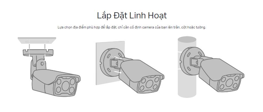 Camera TP-Link VIGI C340 - W (4mm)