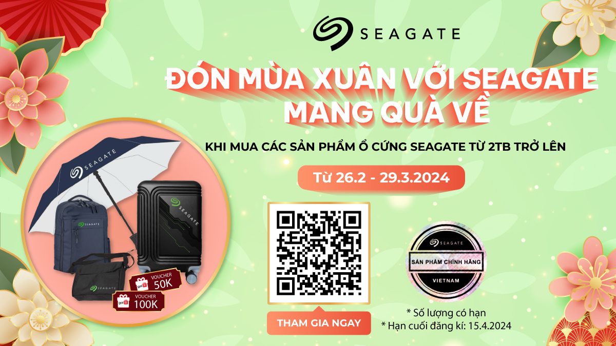 Khuyến mại ổ cứng Seagate