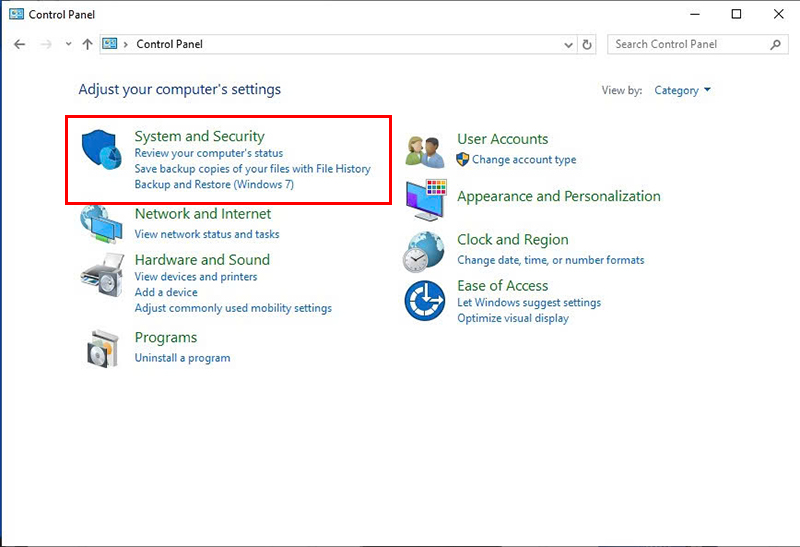 B2 - Tắt tường lửa trên Windows 10