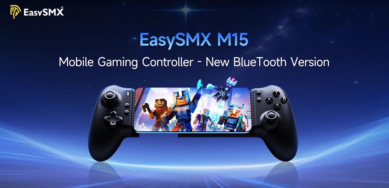 Tay cầm chơi game cho Mobile EasySMX M15 Màu Đen 1