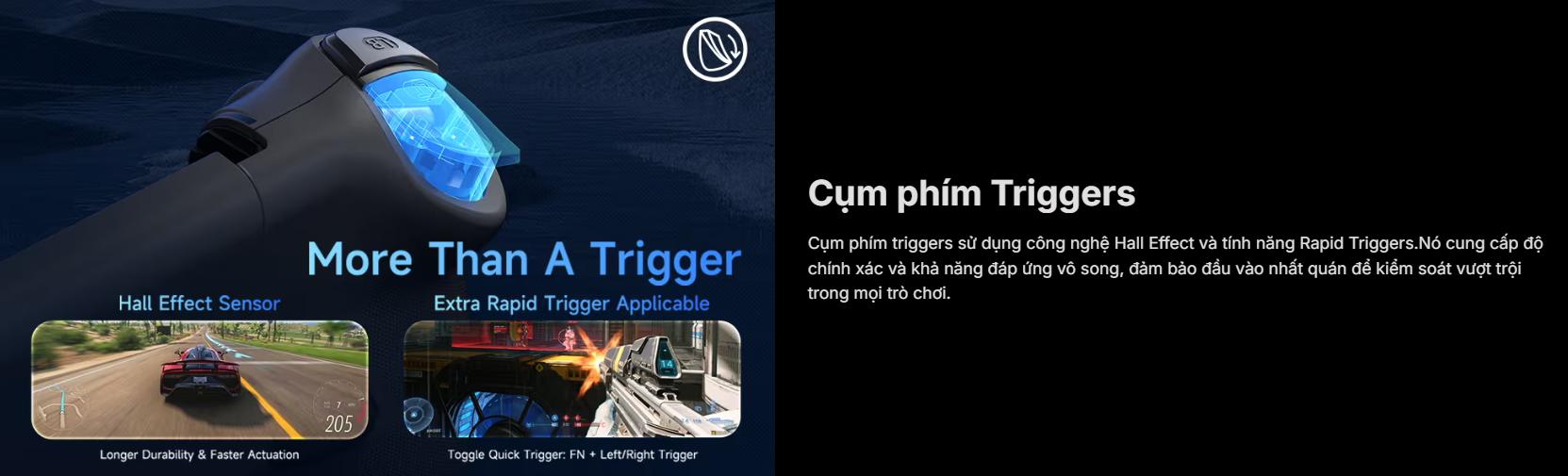 Tay cầm chơi game cho Mobile EasySMX M15 Màu Đen 3