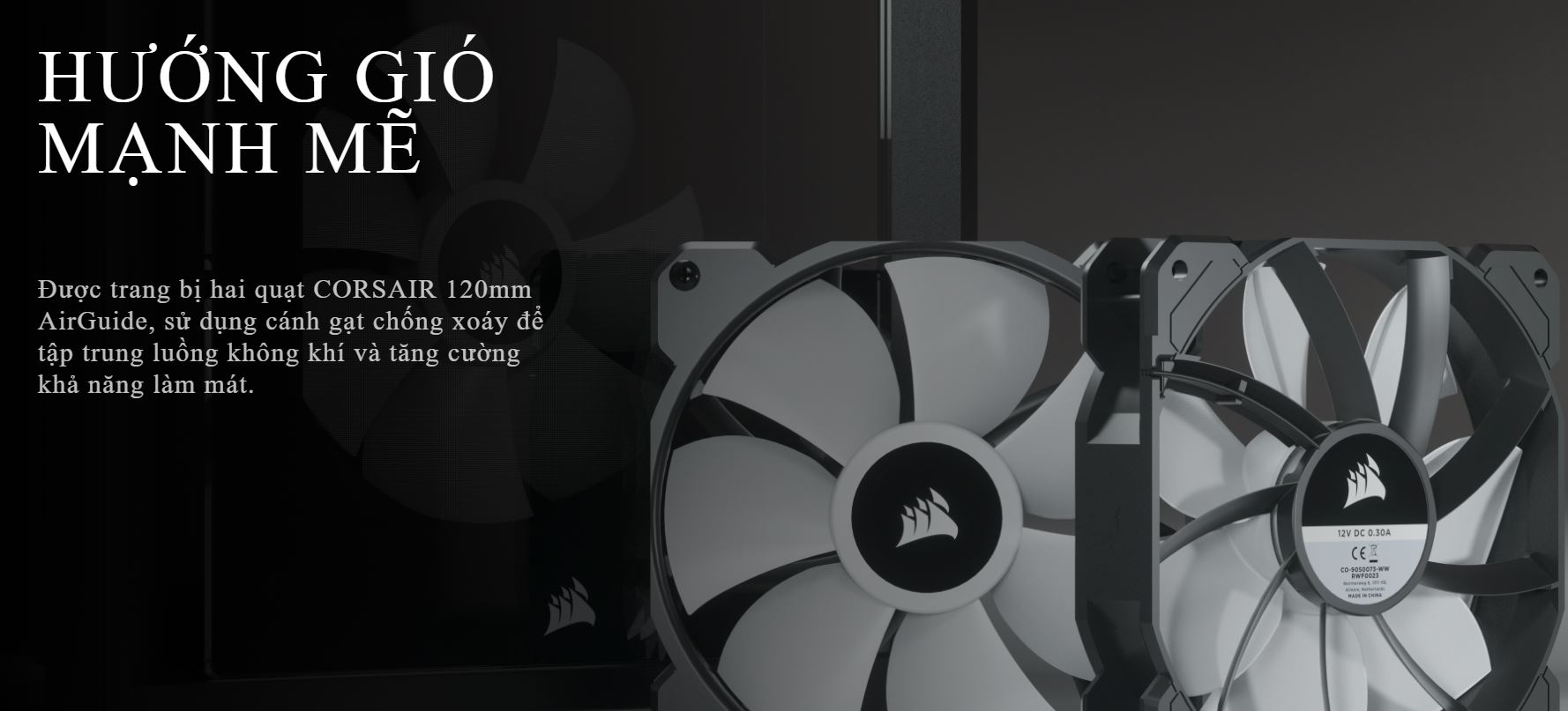 Vỏ Case Corsair 4000D Airflow TG Black (Mid Tower/Màu Đen)