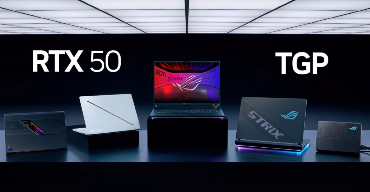 ASUS công bố thông số TGP dòng laptop RTX 50 ROG Strix và TUF