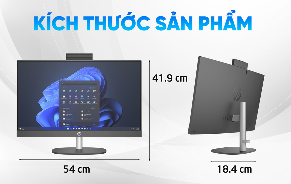 PC đồng bộ HP ProOne 240 G10 AIO (AY2G5PT)