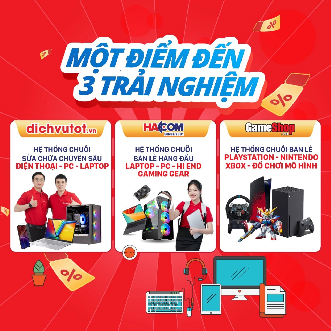 HACOM - DỊCH VỤ TỐT - GAMESHOP