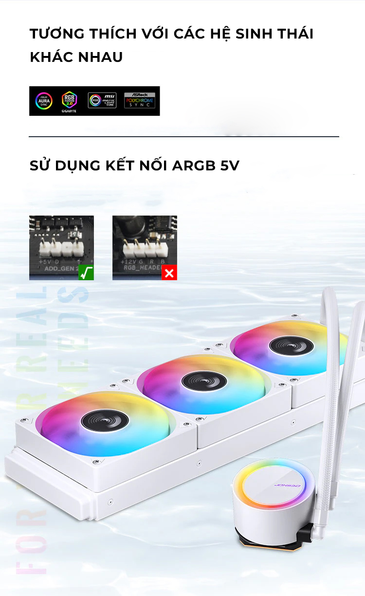 Tản nhiệt nước AIO Jonsbo TG-240 ARGB Black