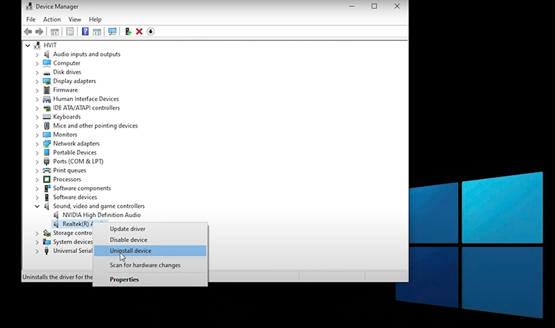 Kiểm tra Driver Microphone khi mic laptop bị nhỏ