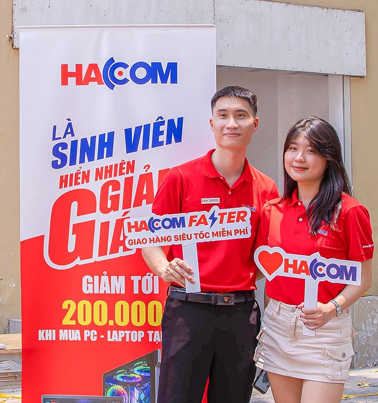 Công ty HACOM và đội ngũ nhân viên chuyên nghiệp