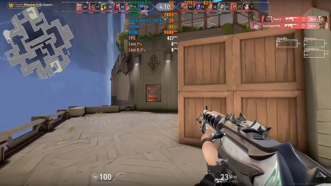 Intel Core Ultra 7 265K khi chơi game