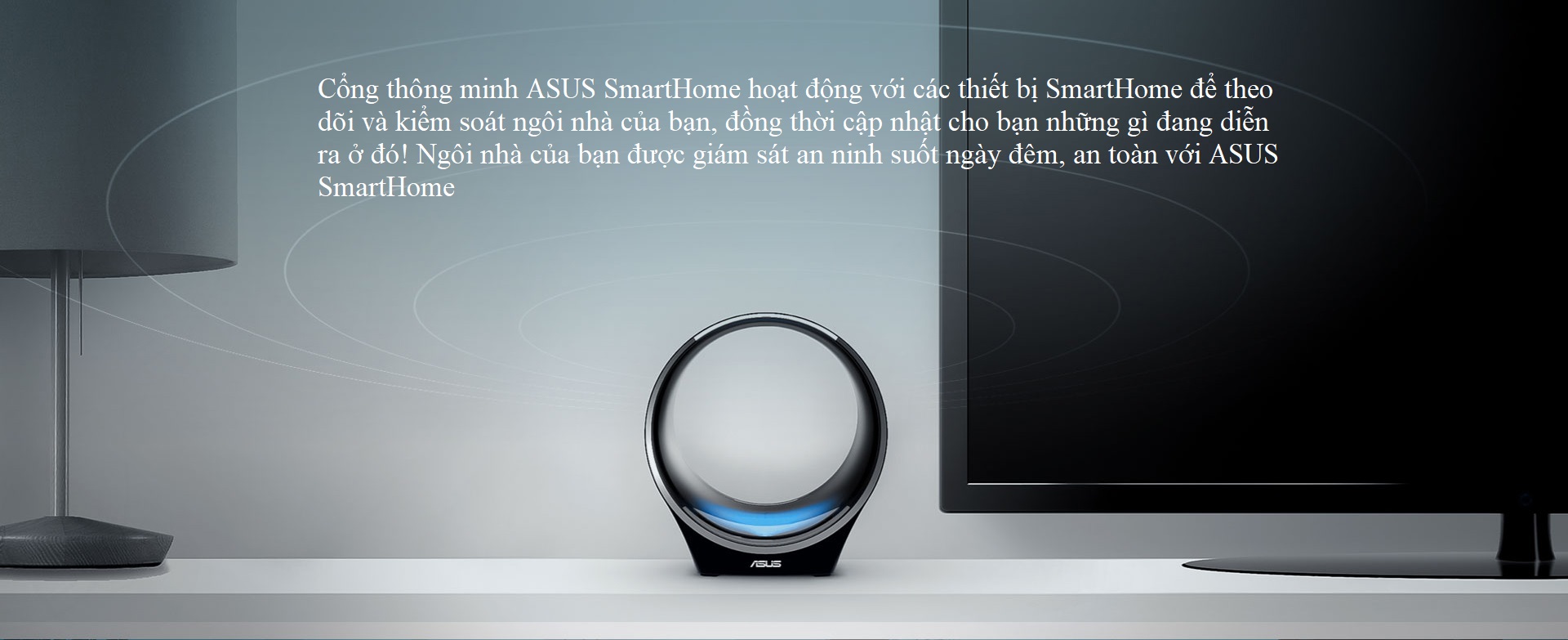 Bộ điều khiển trung tâm nhà thông minh Asus HG100 (Smarthome Gateway)