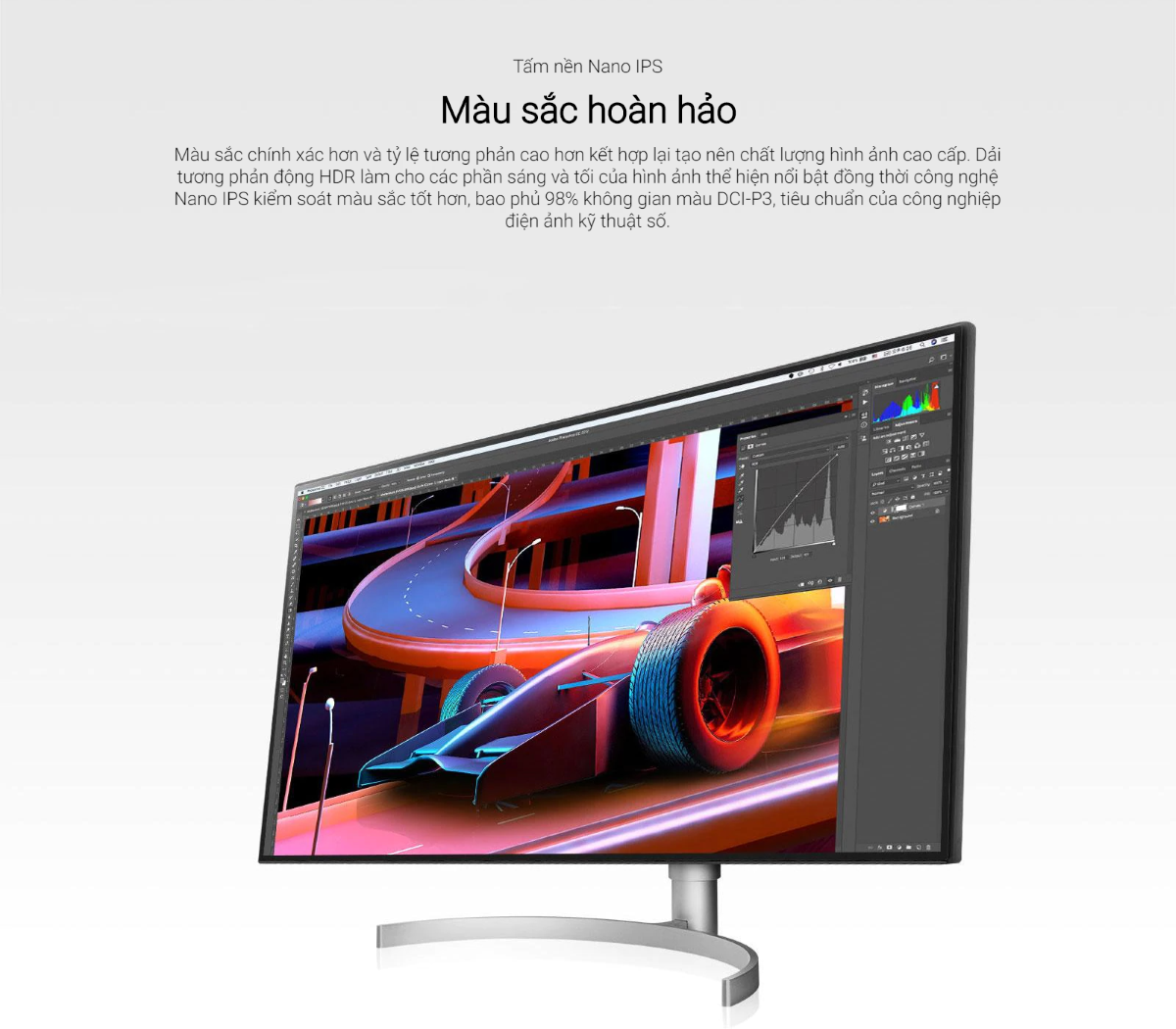 Màn hình LG 32UL950-W nano ips