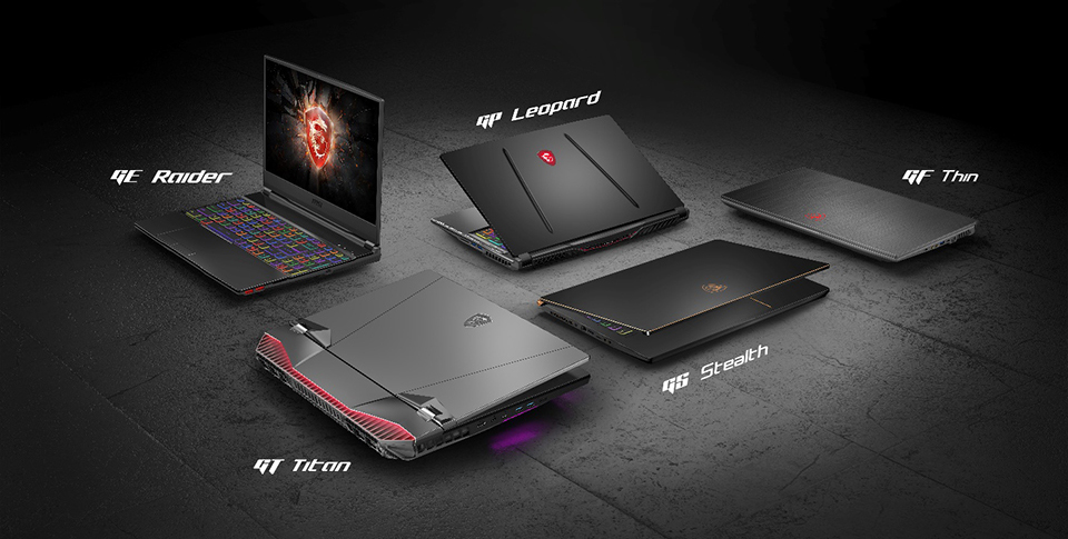 Các dòng laptop MSI phổ biến hiện nay