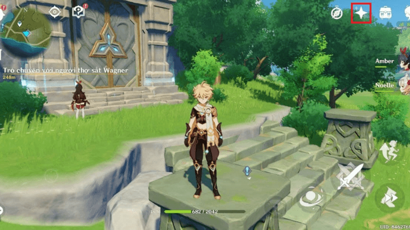 Nạp Genshin Impact bằng momo