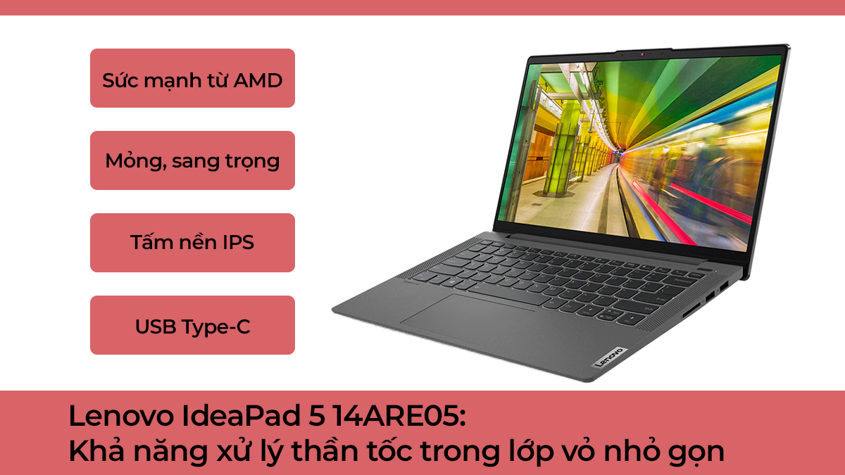 Lenovo IdeaPad 5 14ARE05, Laptop Lenovo, Laptop AMD