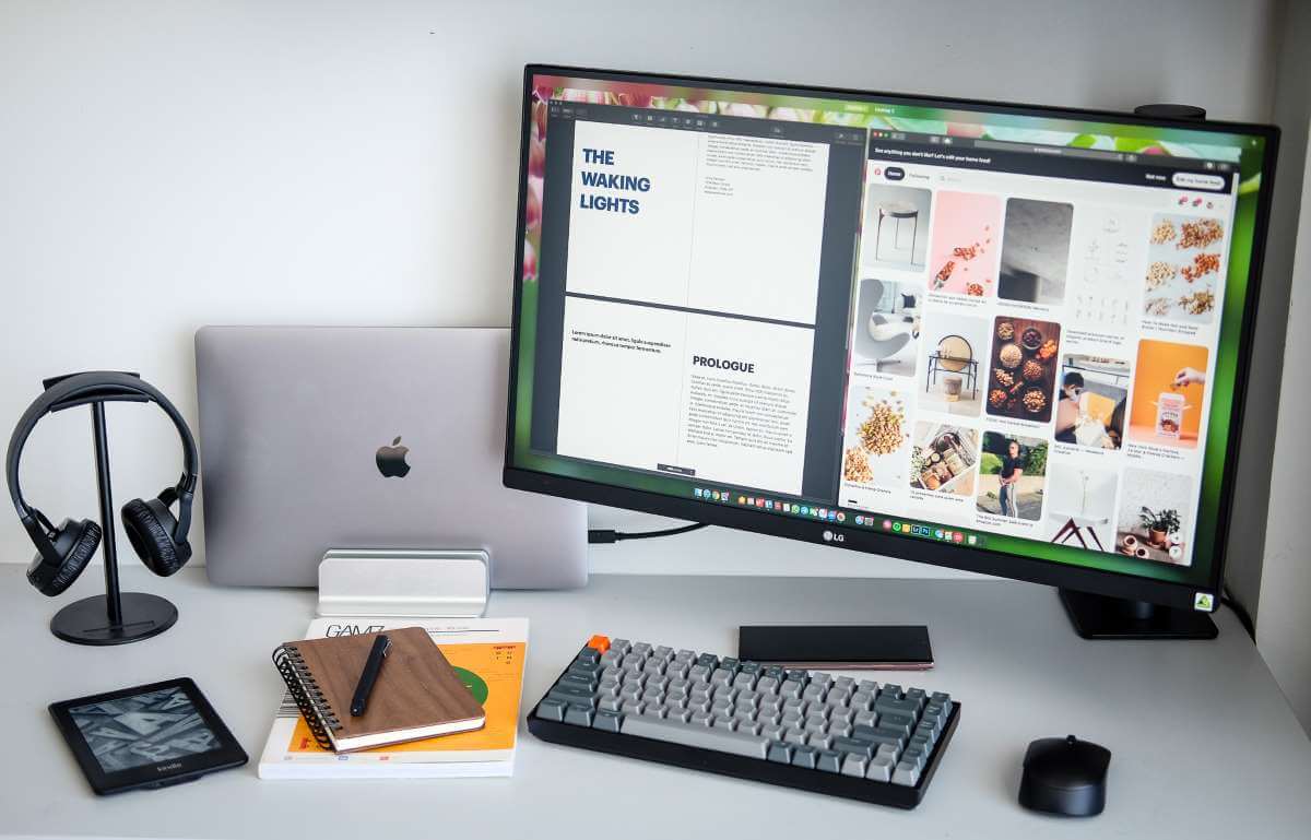 thiết bị văn phòng, màn hình máy tính, máy tính xách tay, lg, lg gram, làm việc phong cách, LG Gram 15Z90N, LG Ergo 27QN880