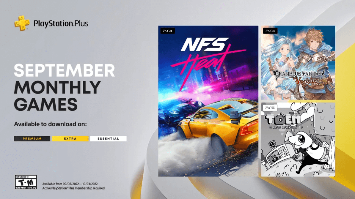 Playstation Plus tháng 9