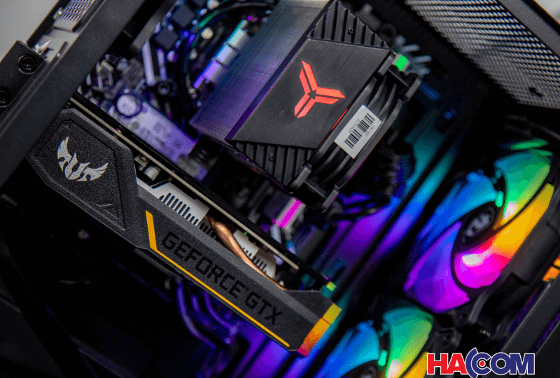  PC Gaming giá rẻ chơi PUBG HACOM ARES - I3 12100F/GTX 1650