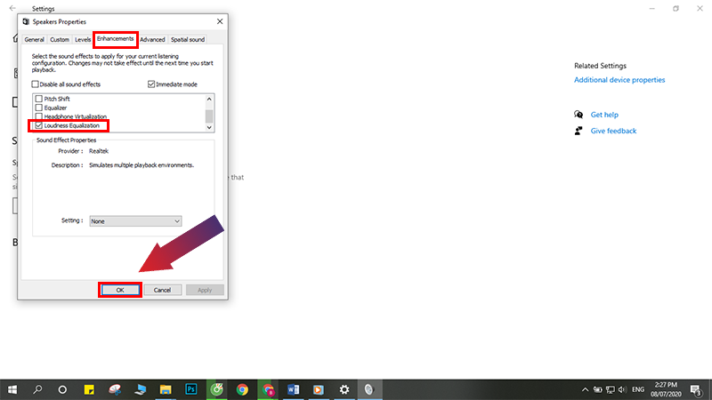 cách tăng âm lượng loa laptop win 10