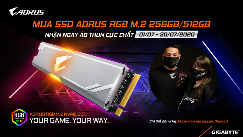 chuong-trinh-khuyen-mai-mua-ssd-aorus-rgb-m2-256gb-512gb-nhan-ao-thun-cuc-chat