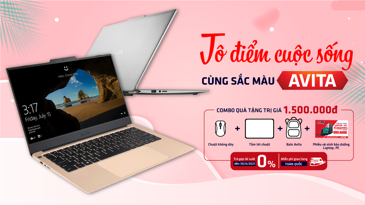 hanoicomputer-laptop avita đẹp rẻ