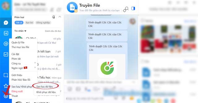 Hanoicomputer-hướng dẫn sao lưu và phục hồi tin nhắn zalo từ smartphone sang máy tính-11