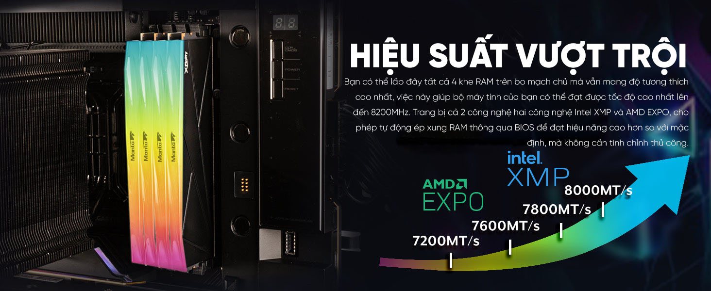 Hiệu Năng Mạnh Mẽ, Đa Dạng Lựa Chọn