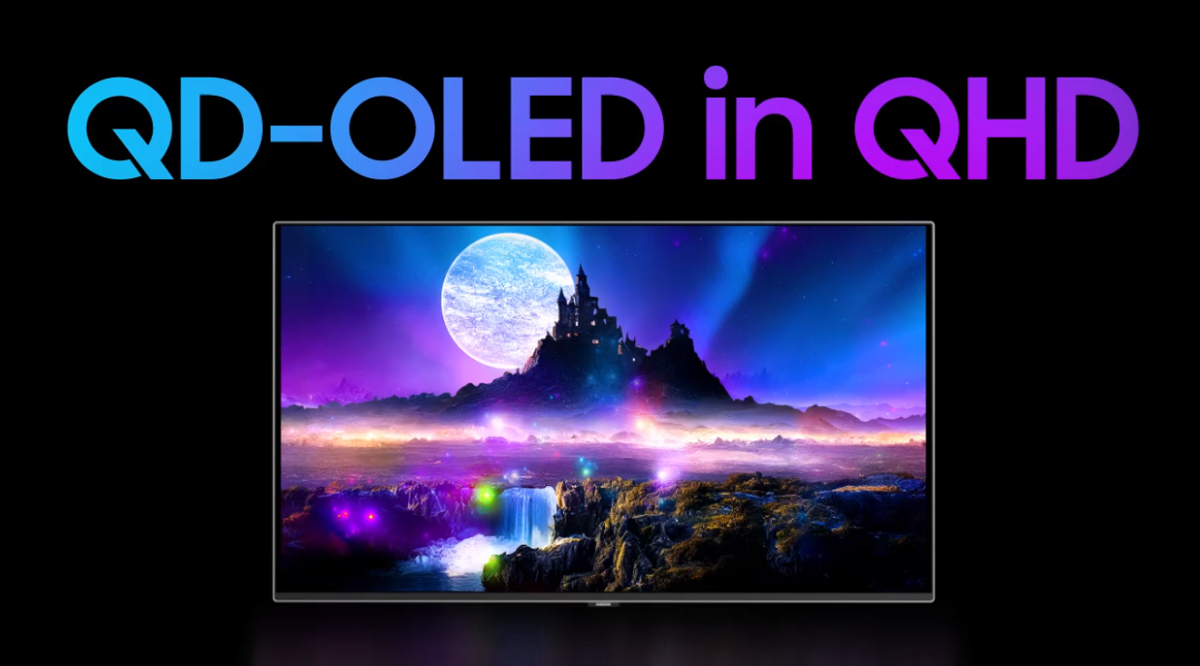 Samsung Odyssey OLED G6 (S27FG60) sở hữu độ phân giải QHD cùng tấm nền OLED