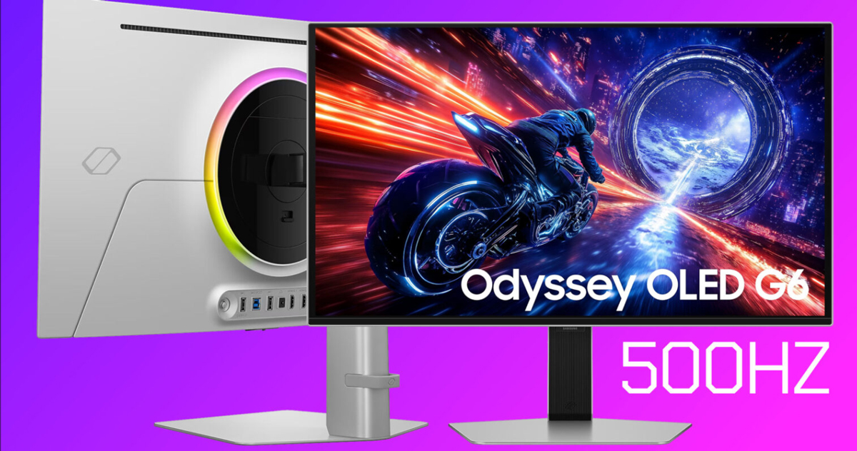 Samsung vừa chính thức giới thiệu Odyssey OLED G6 - màn hình gaming OLED 500Hz đầu tiên