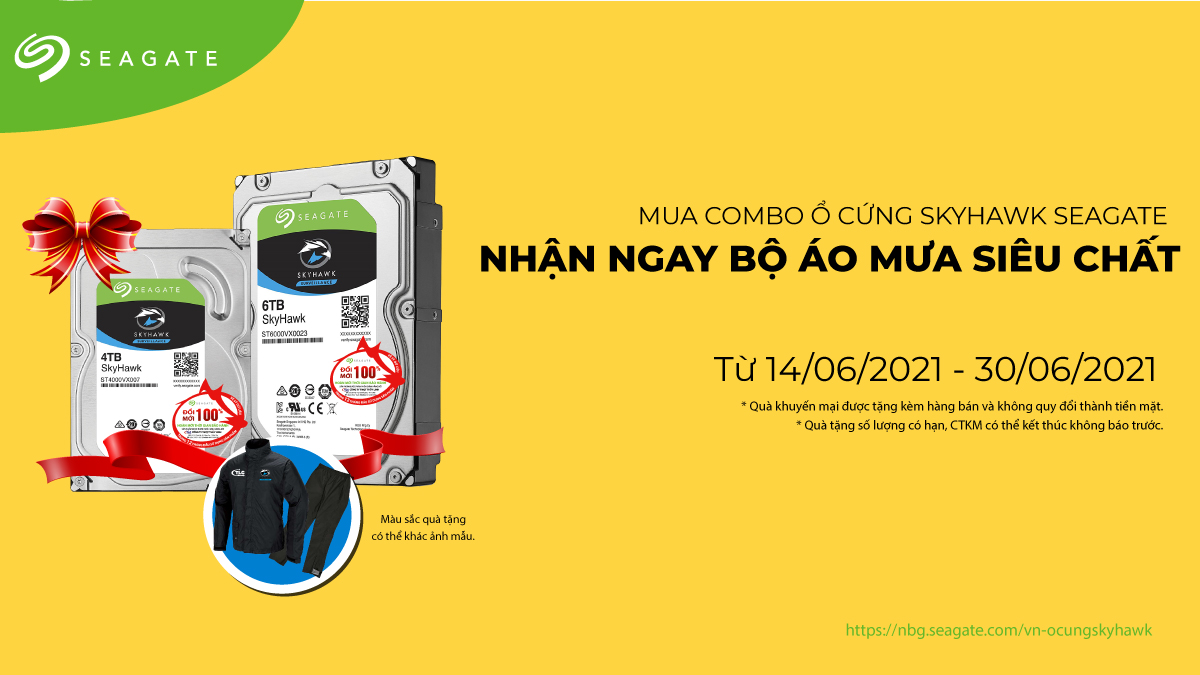 Combo ổ cứng seagate skyhawk