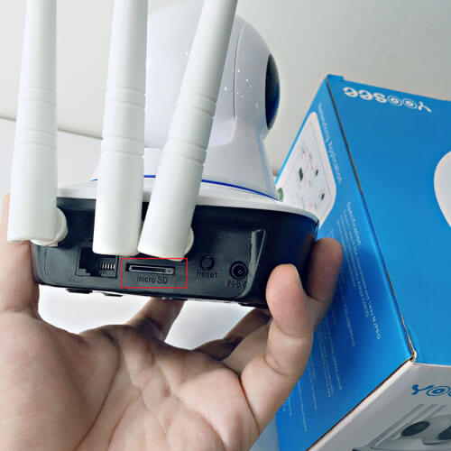 Hướng dẫn lắp thẻ nhớ camera yoosee