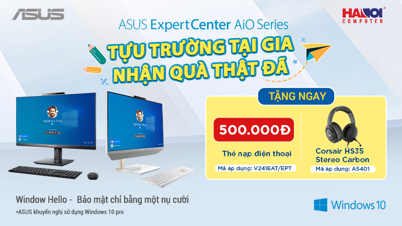 Mua PC AIO ASUS nhận ngay quà tặng xịn