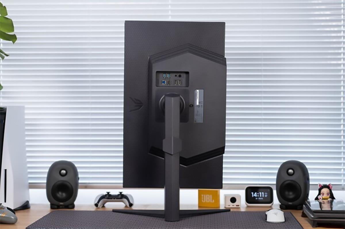Chân đế LG UltraGear 27GS85Q linh hoạt, tối ưu trải nghiệm